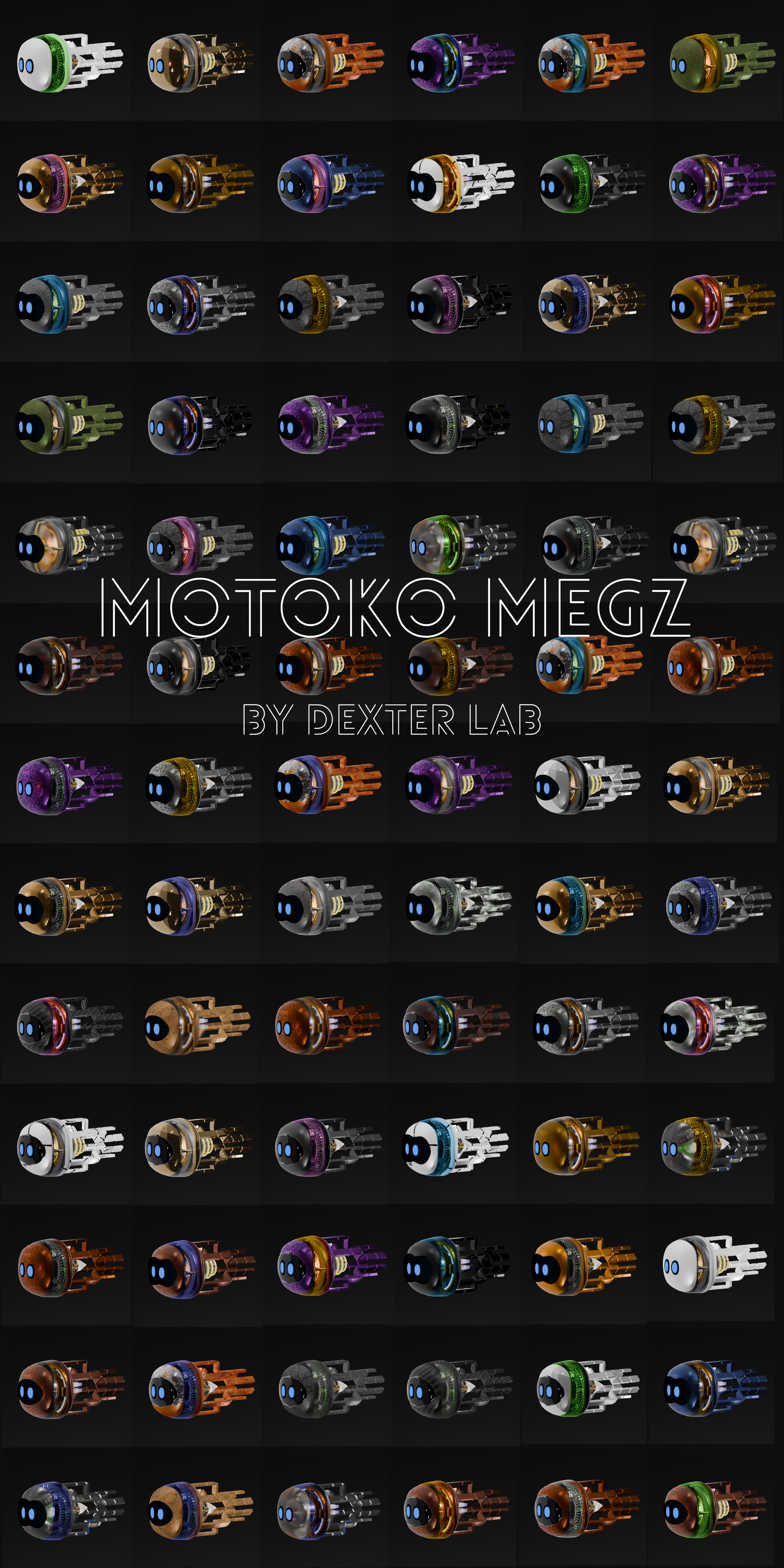 Motoko Megz Collection Showcase